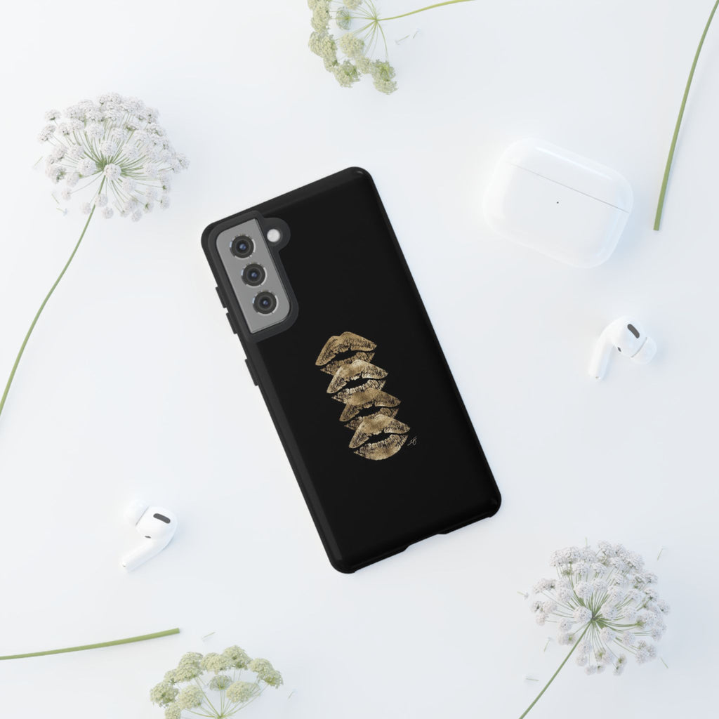 Golden Lipstick Phone Case