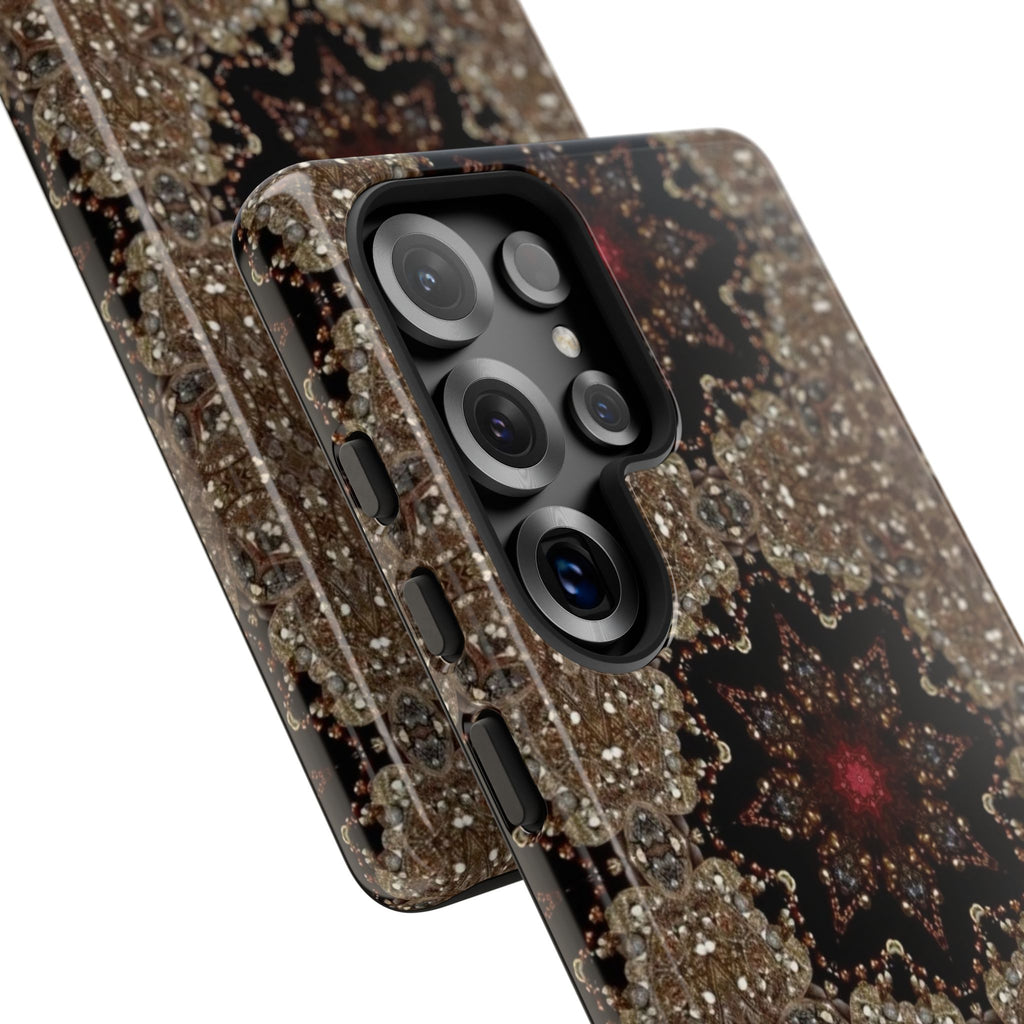 Brown Mandala Tough Protective Case