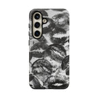 Black and Kiss Design Phone Case