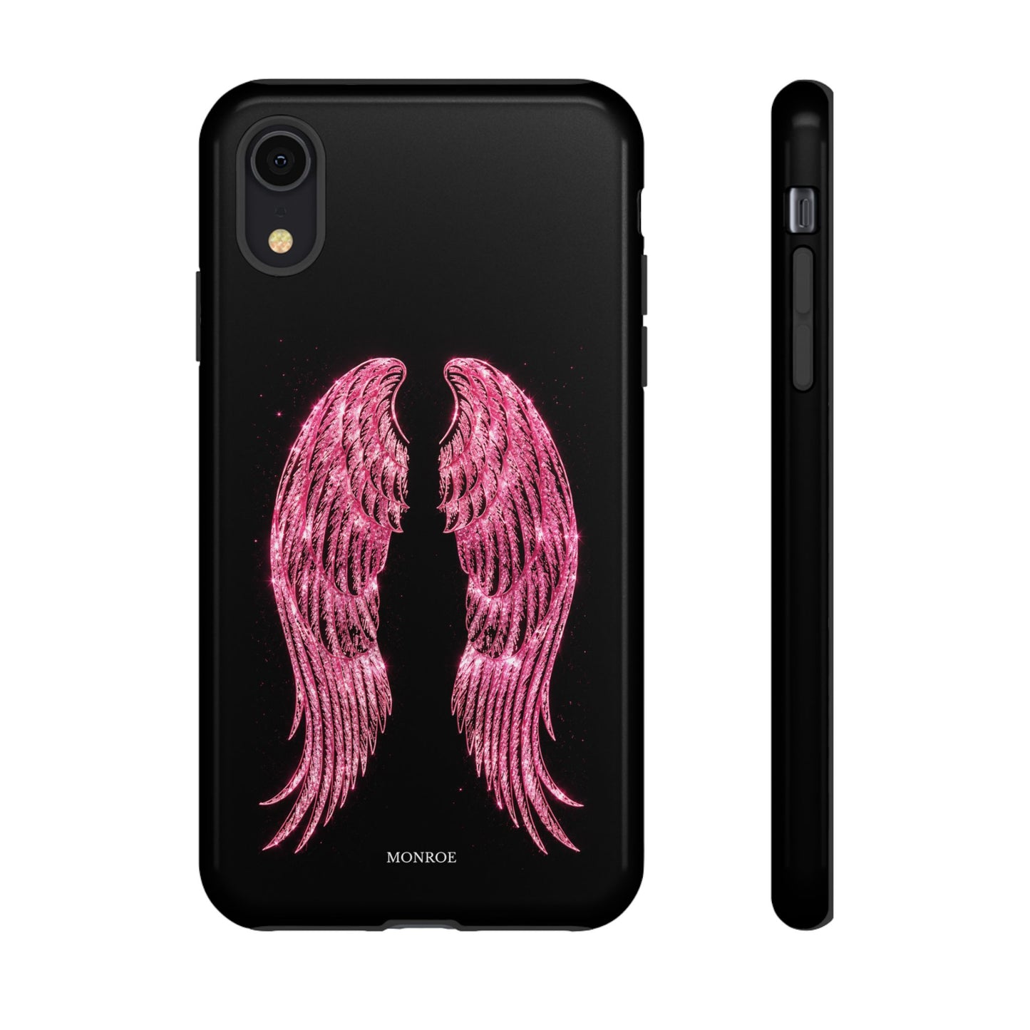 Pink Glitter Angel Tough Case