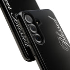"Forever Blessed" Black Phone Cover