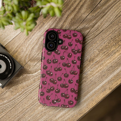 Burgundy Cherries Tough Case