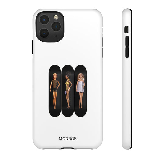 Retro Doll Skateboard Tough Case