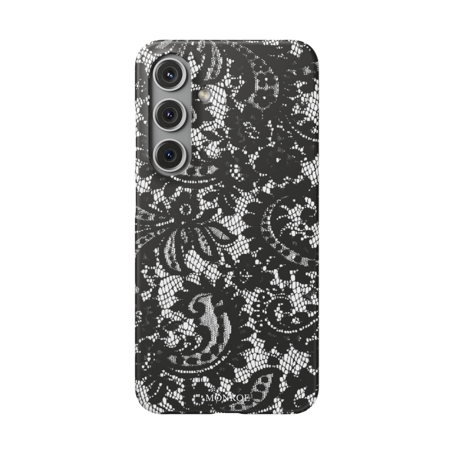 Black Lace Elegant Pattern Case