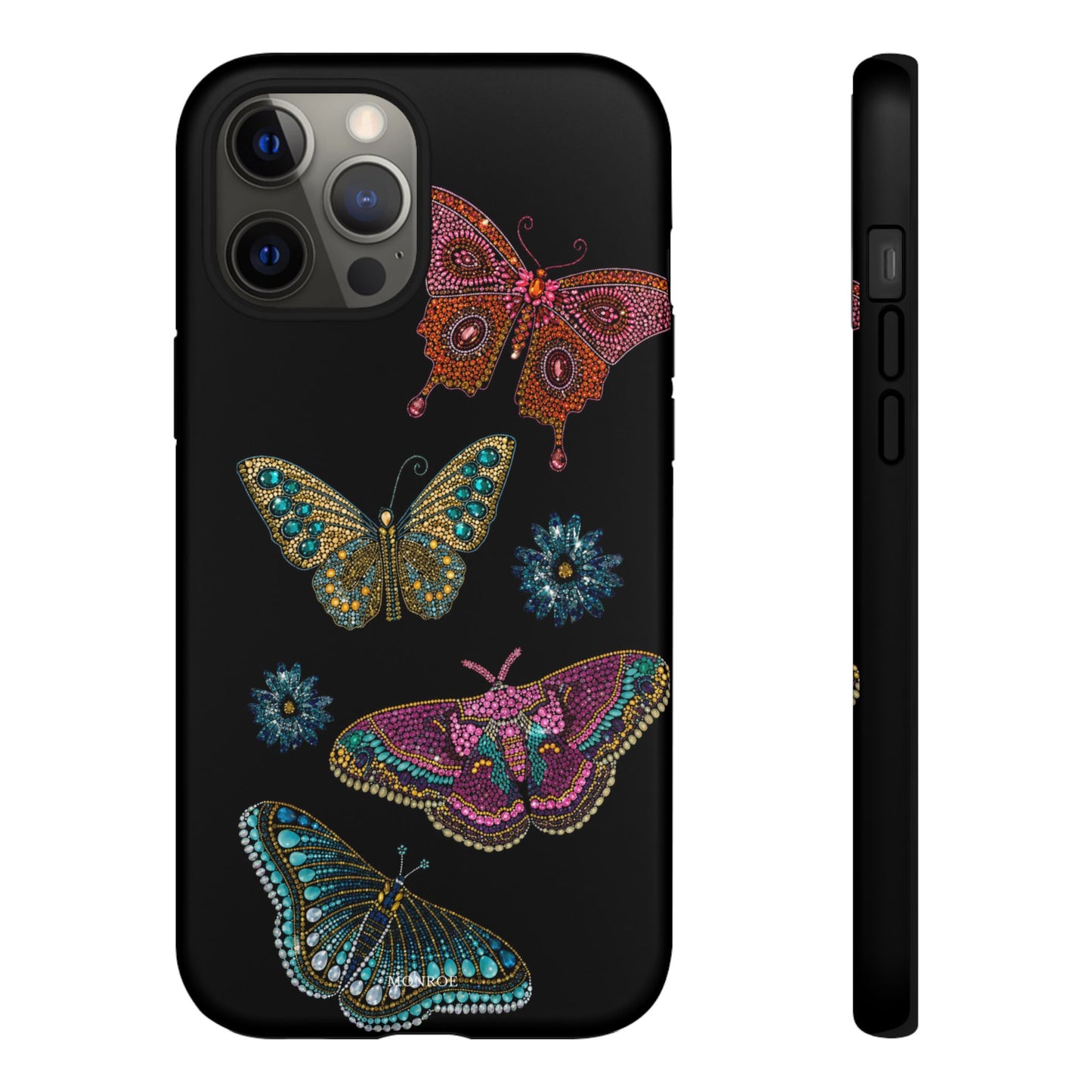 Butterfly Beaded Tough Case