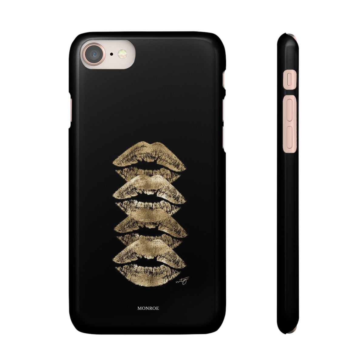 Gold Kiss Stack Case