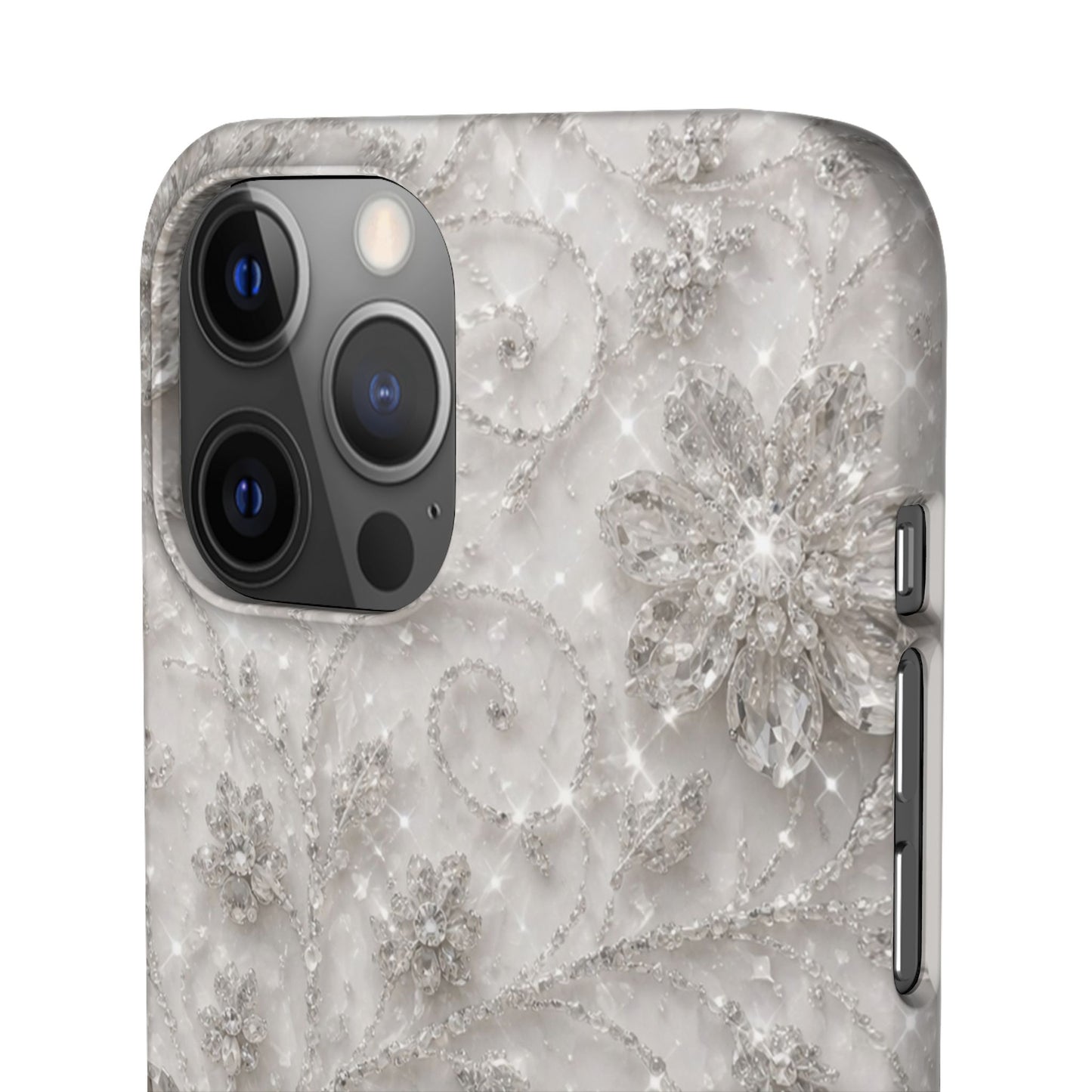 Glittery Floral Case