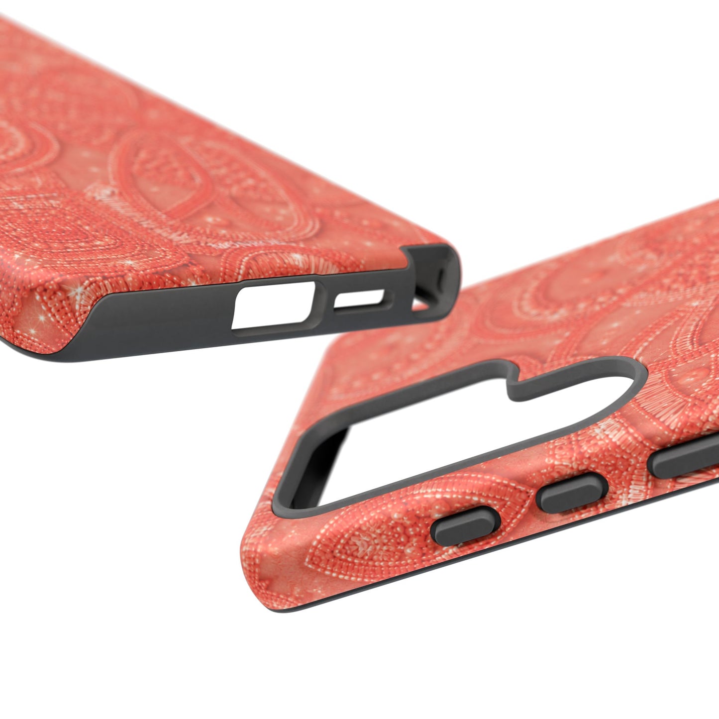 Coral Lace Tough Case
