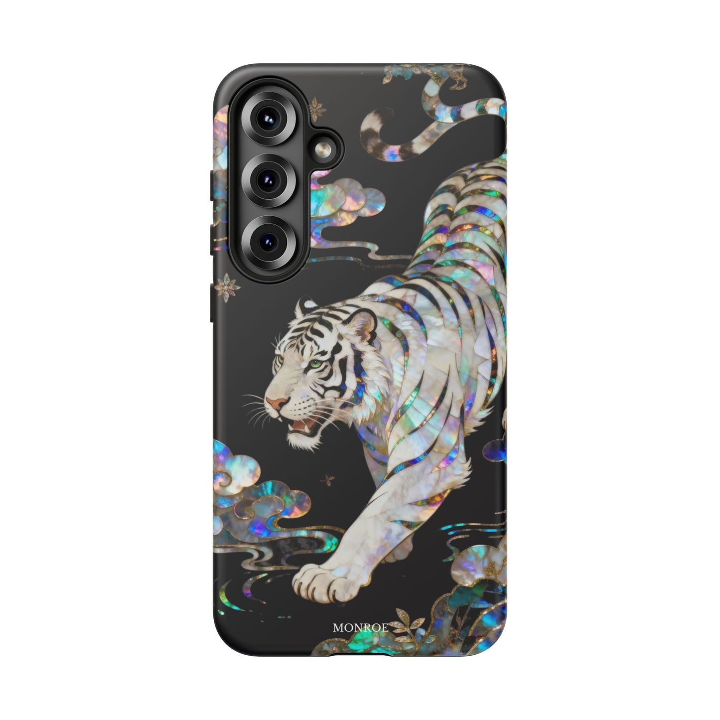 Iridescent White Tiger Tough Case