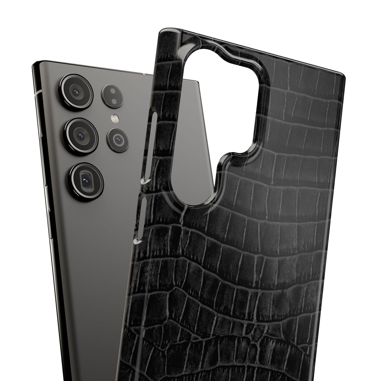 Black Croc Case