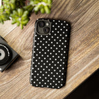 Black Polka Dot Phone Case