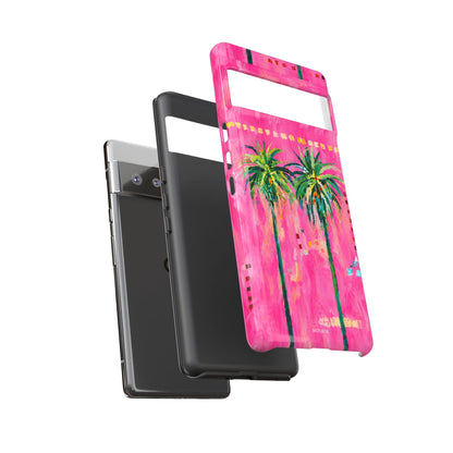 Pink Tropical Tough Case