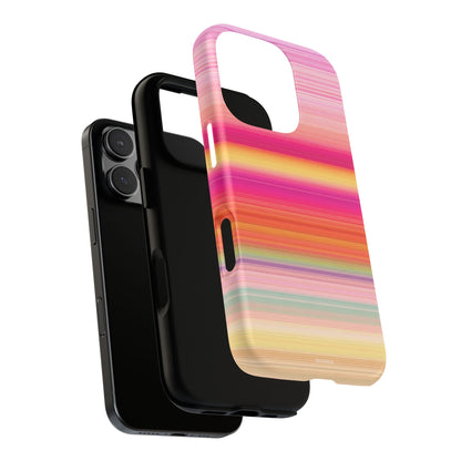 Striped Sunset Tough Case