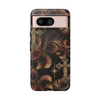 Floral Cross Pattern Tough Case