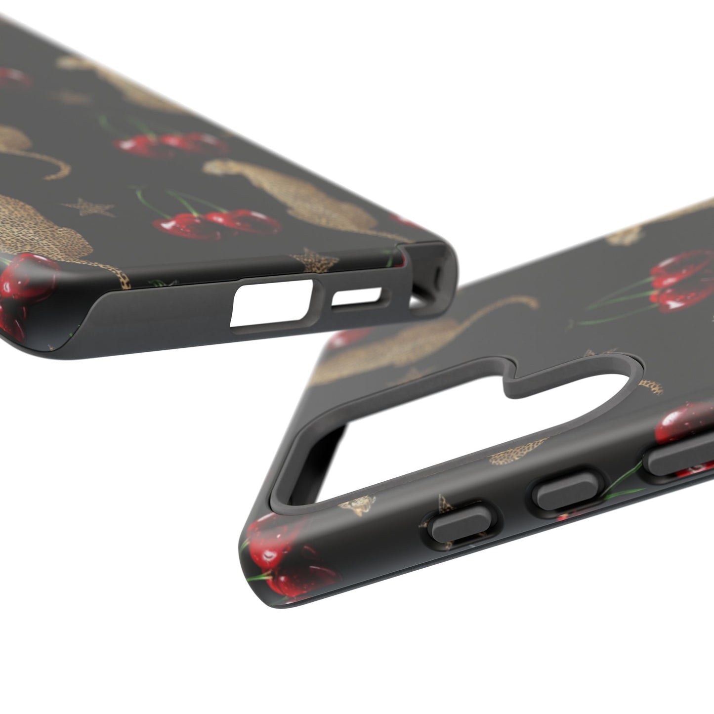 Leopard & Cherry Tough Case