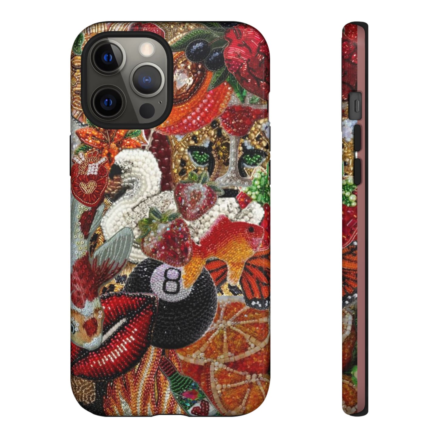Decorative Collage Tough Case