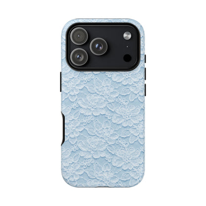 Glacier Blue Lace Tough Case
