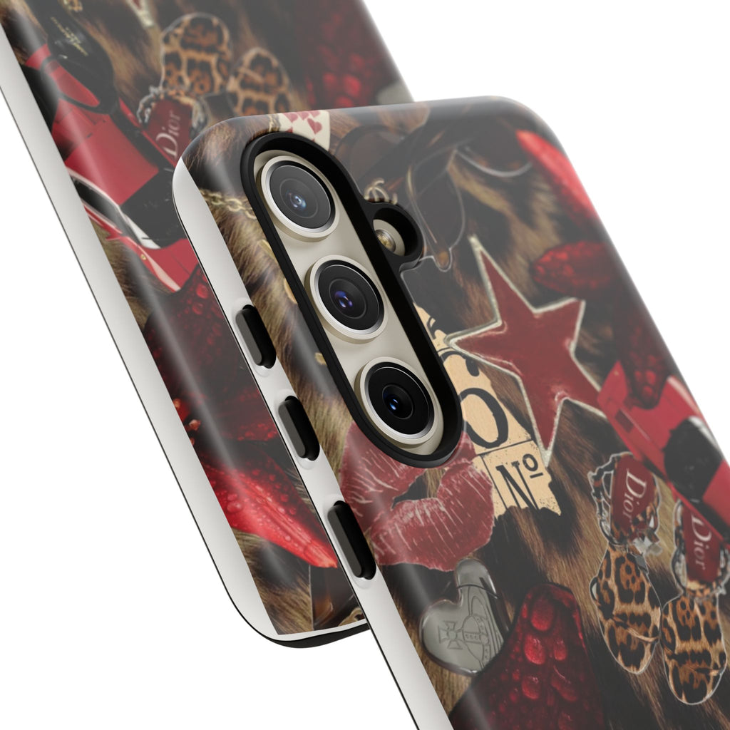 Cheetah Red Phone Case