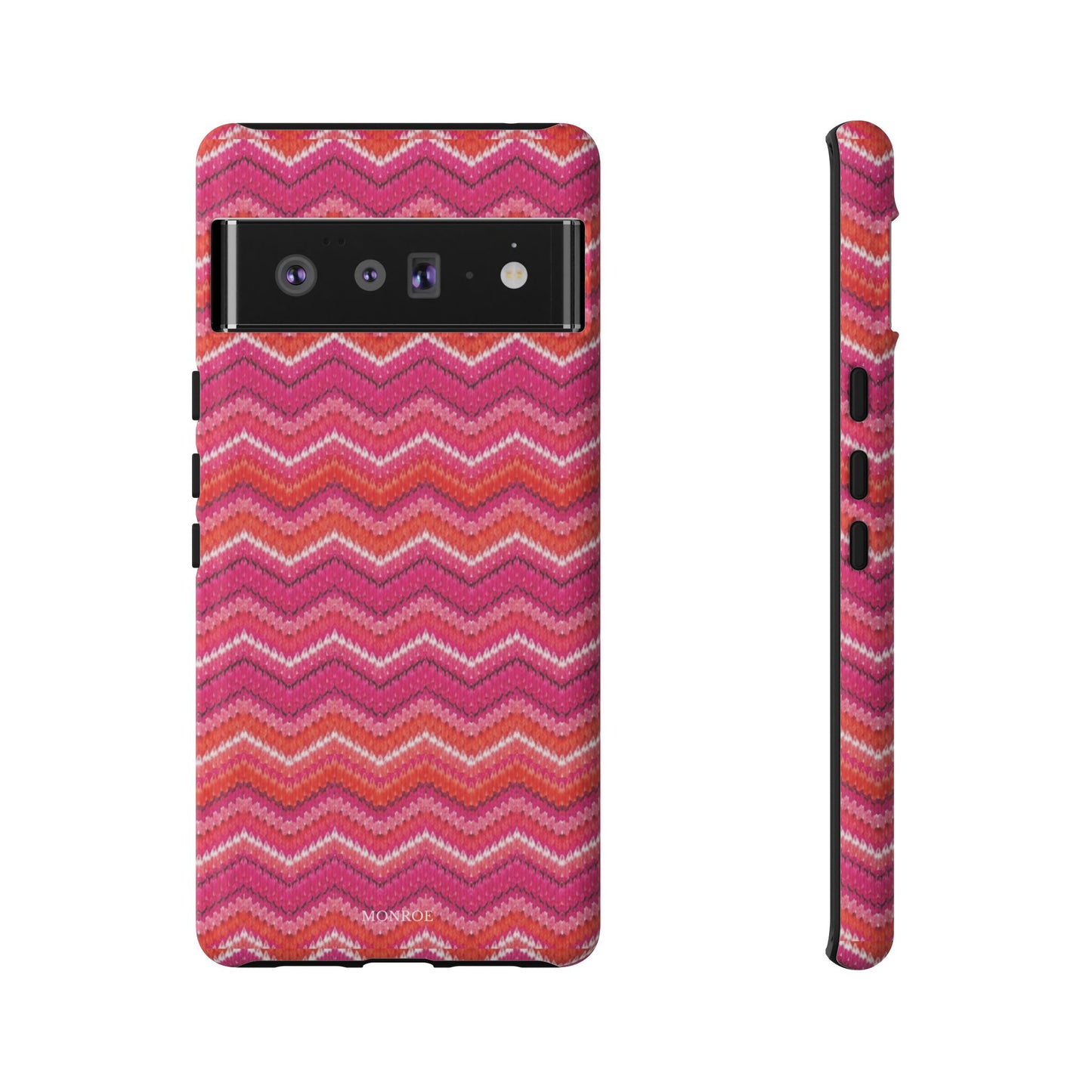 Pink Zigzag Tough Case