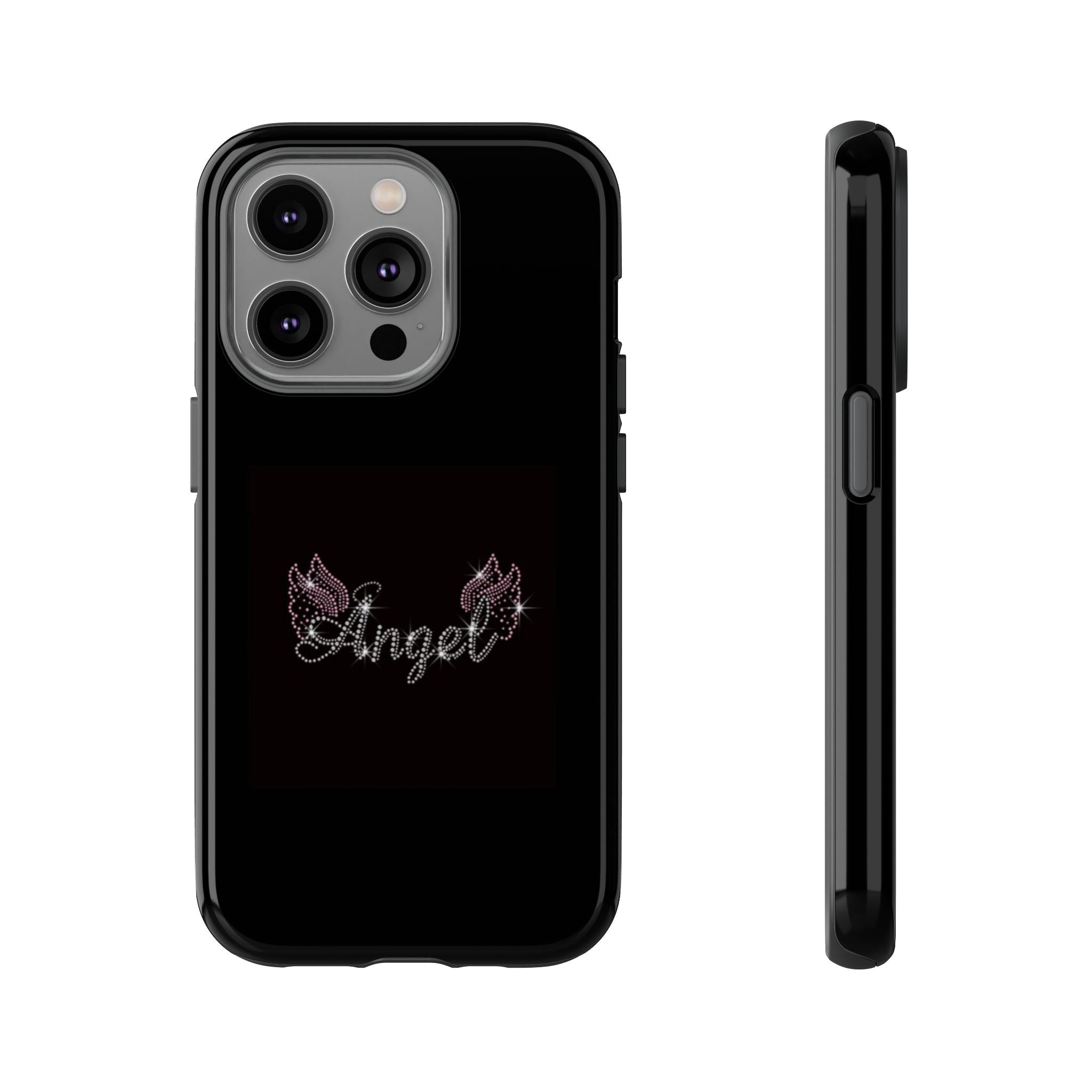 Glitter Angel Phone Case