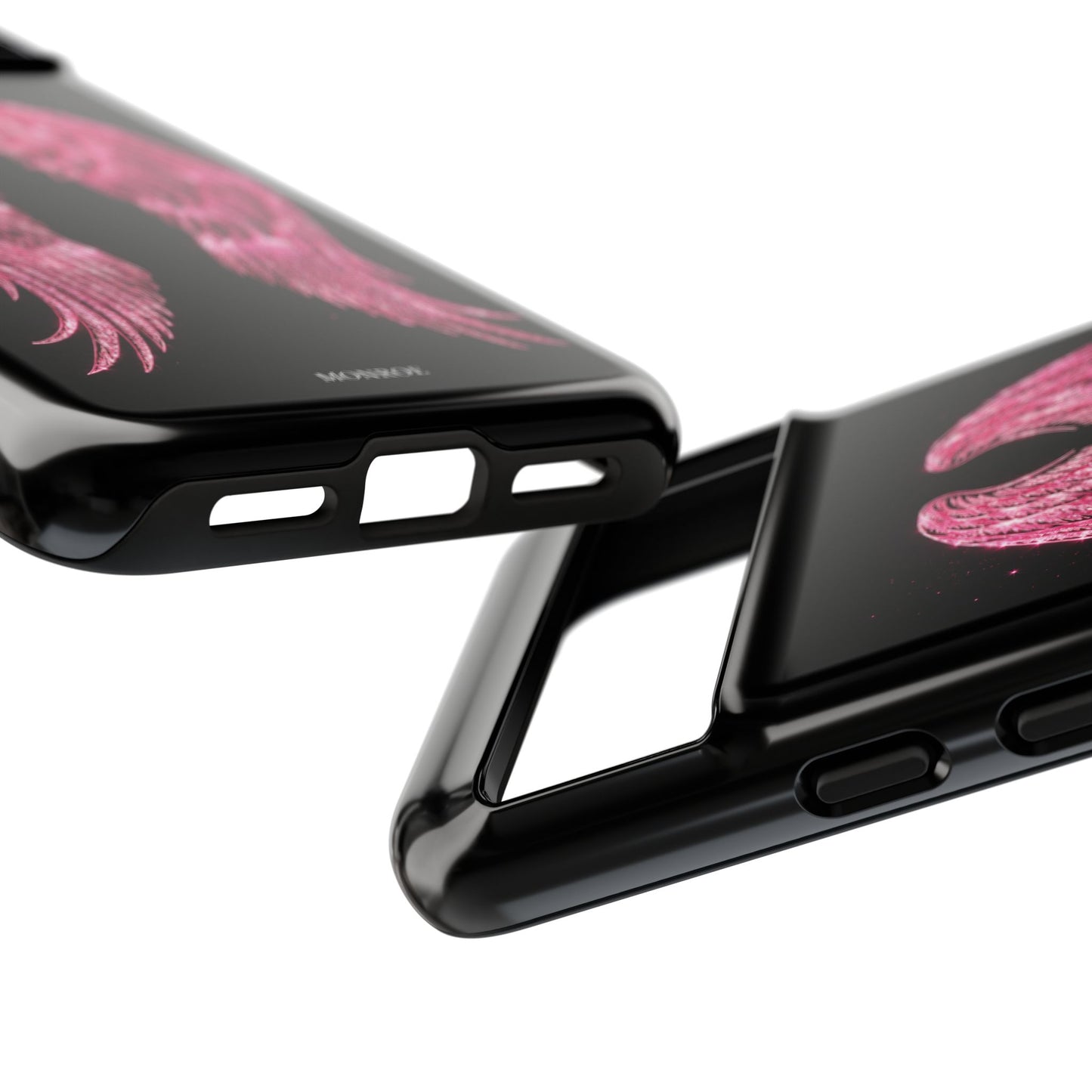 Pink Glitter Angel Tough Case