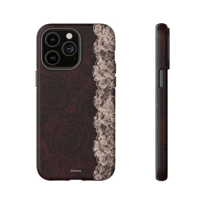 Burgundy Rose Tough Case