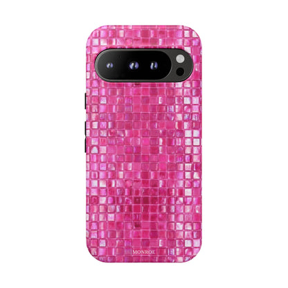 Hot Pink Mosaic Tough Case
