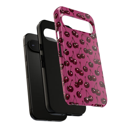 Burgundy Cherries Tough Case