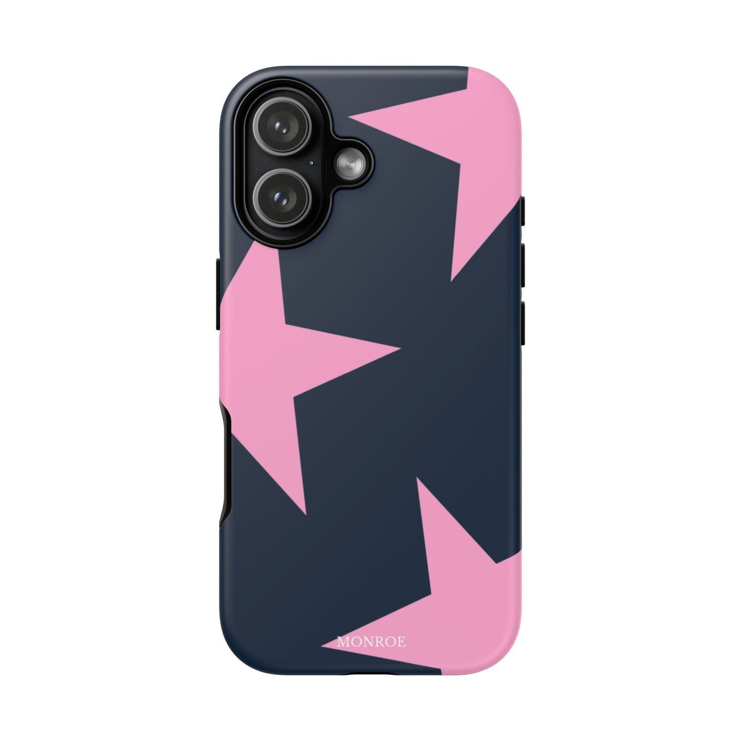 Navy & Pink Star Tough Cover