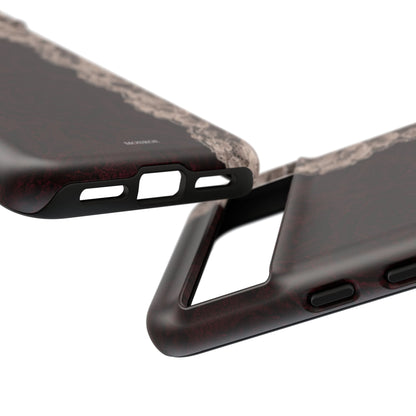 Burgundy Rose Tough Case