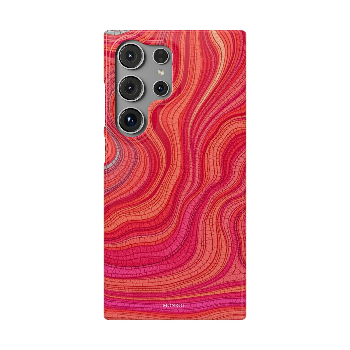 Retro Wavy Red Case
