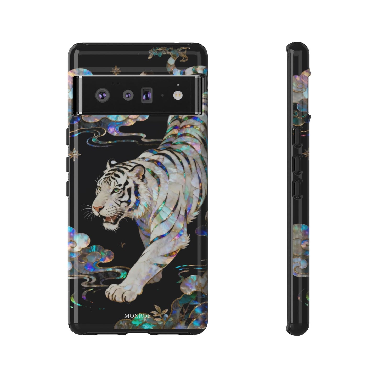 Iridescent White Tiger Tough Case