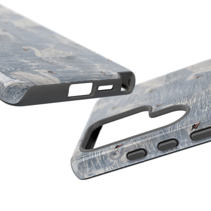 Swan Pattern Tough Case