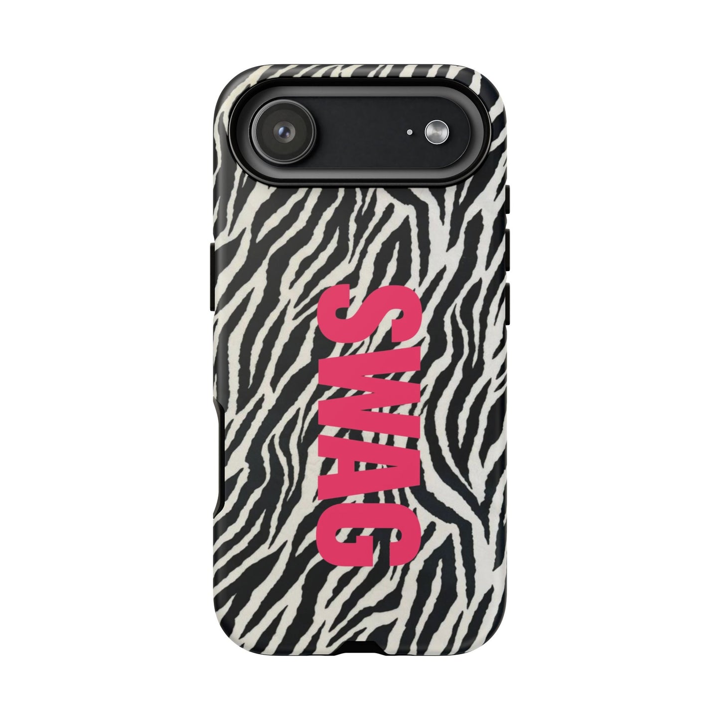 Zebra Print  "SWAG" Tough Case