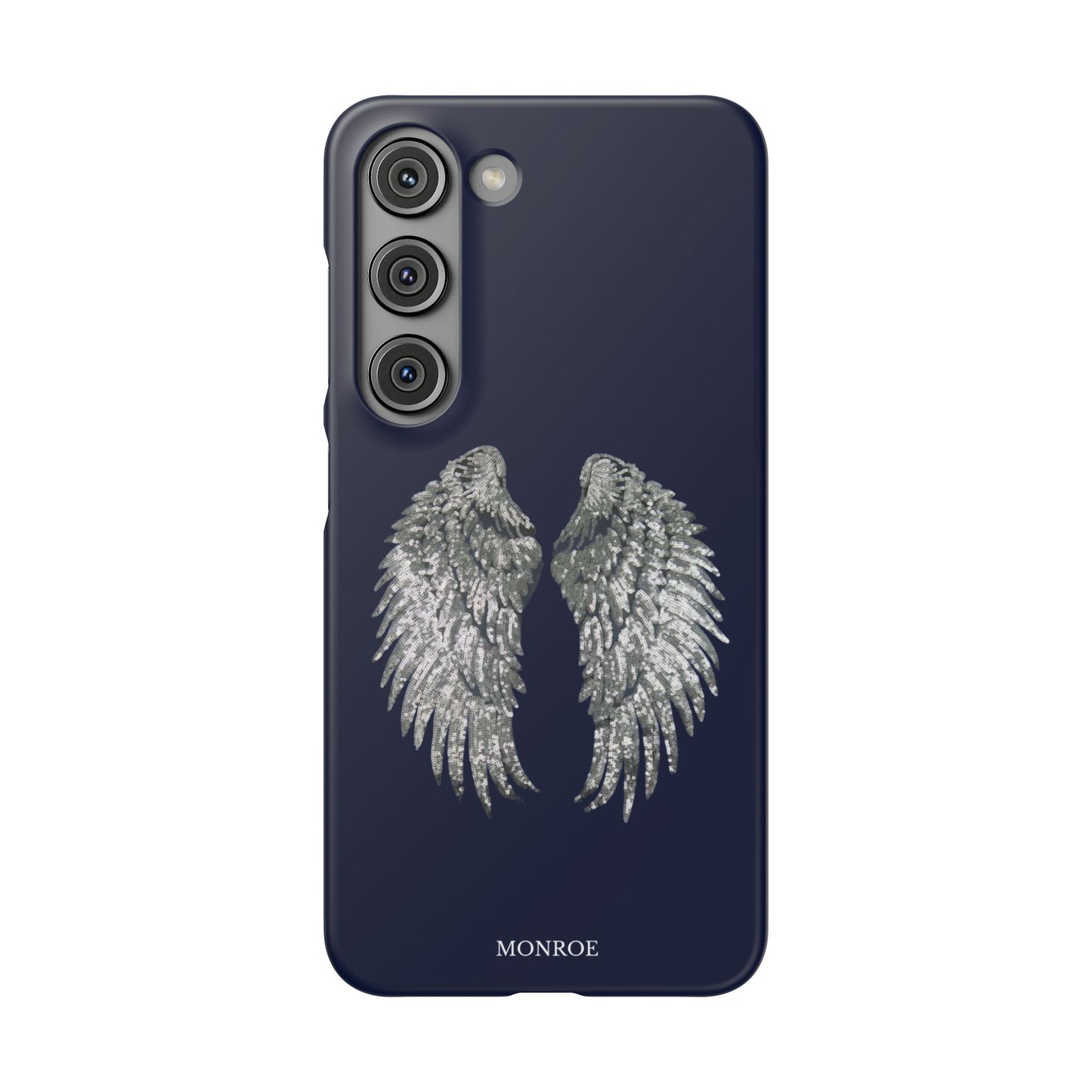 Navy Angel Wings Case