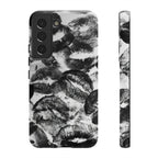 Black and Kiss Design Phone Case
