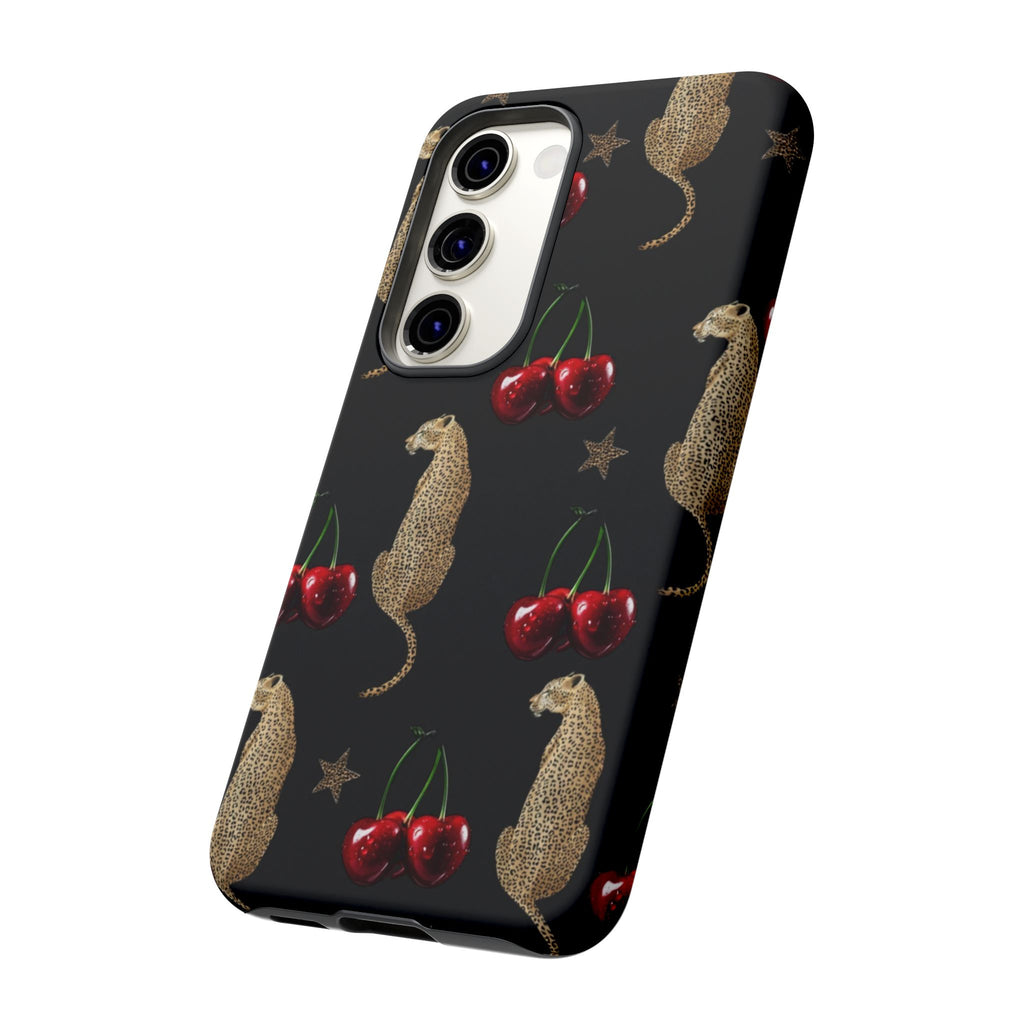 Leopards & Cherries Phone Case