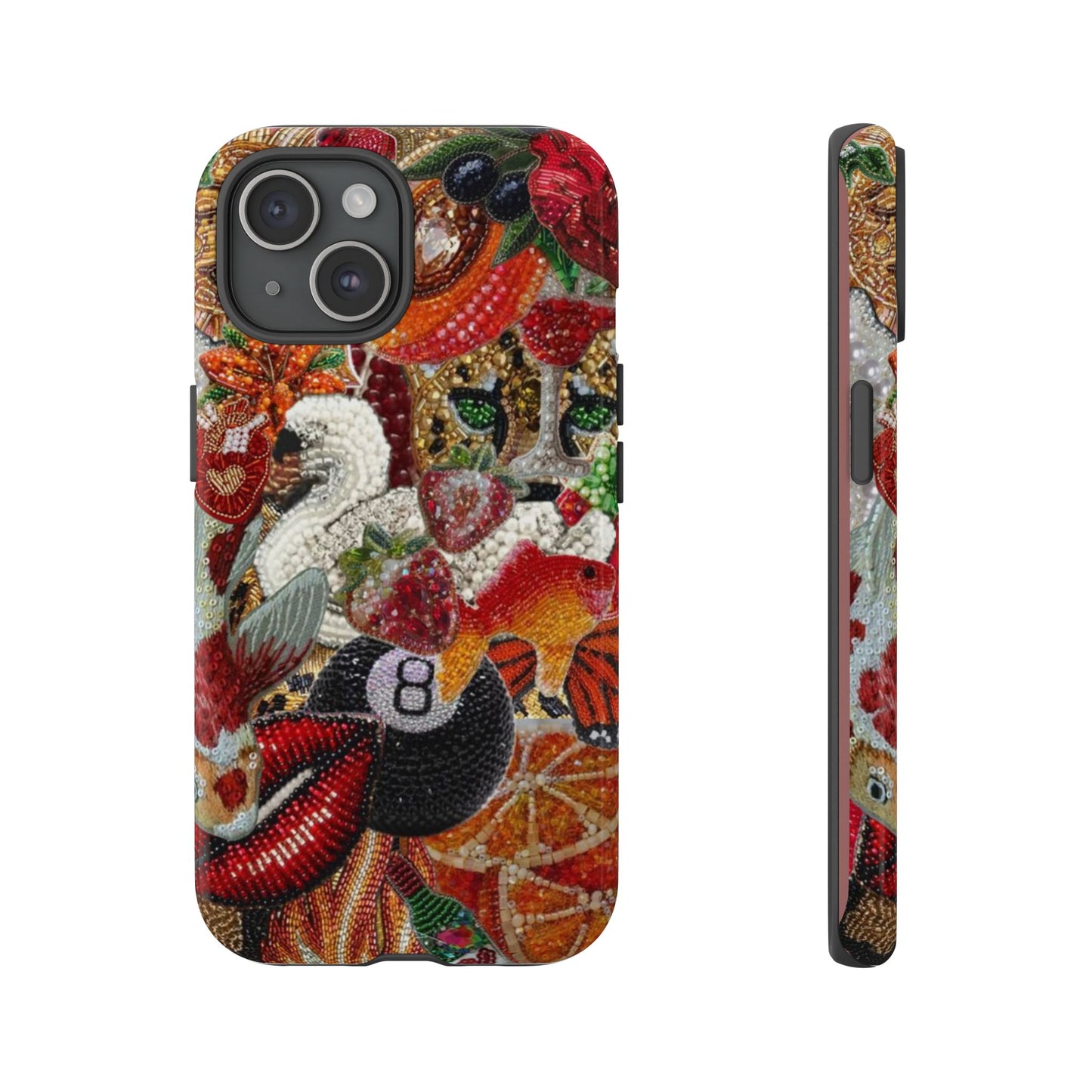 Decorative Collage Tough Case