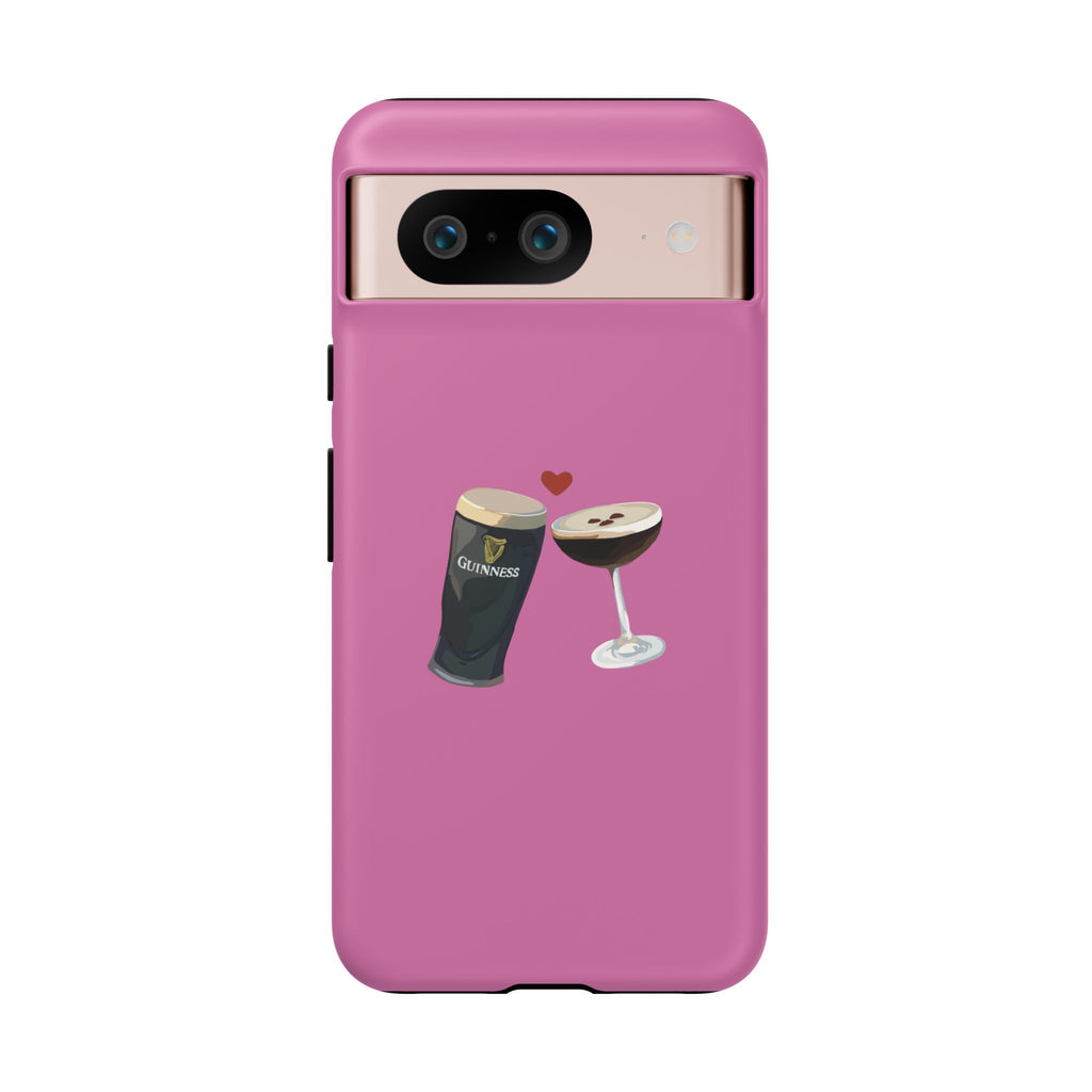 Pint & Wine Glass (Pink) Tough Case