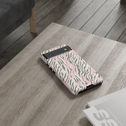 Light Pink Zebra Tough Case