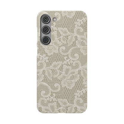Vintage Beige Lace Case
