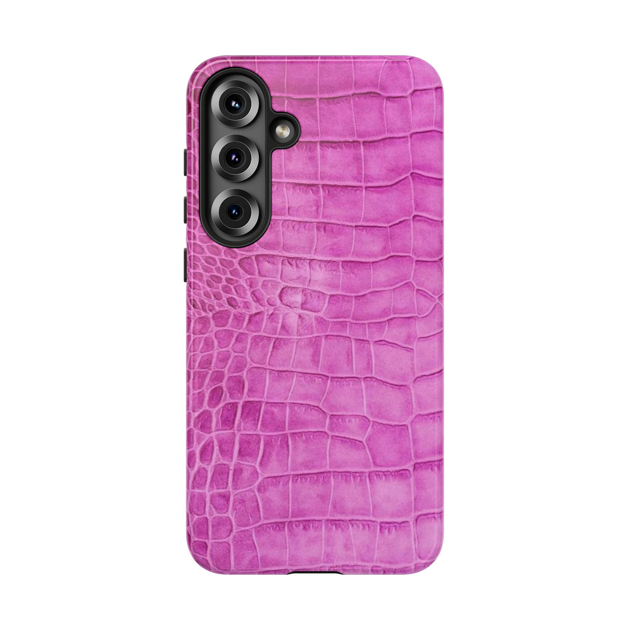 Purple Croc Phone Case