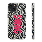 'SWAG' Zebra Print Tough Case