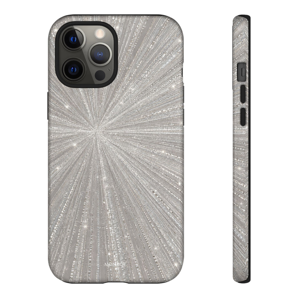 Sparkling Silver Burst Tough Case