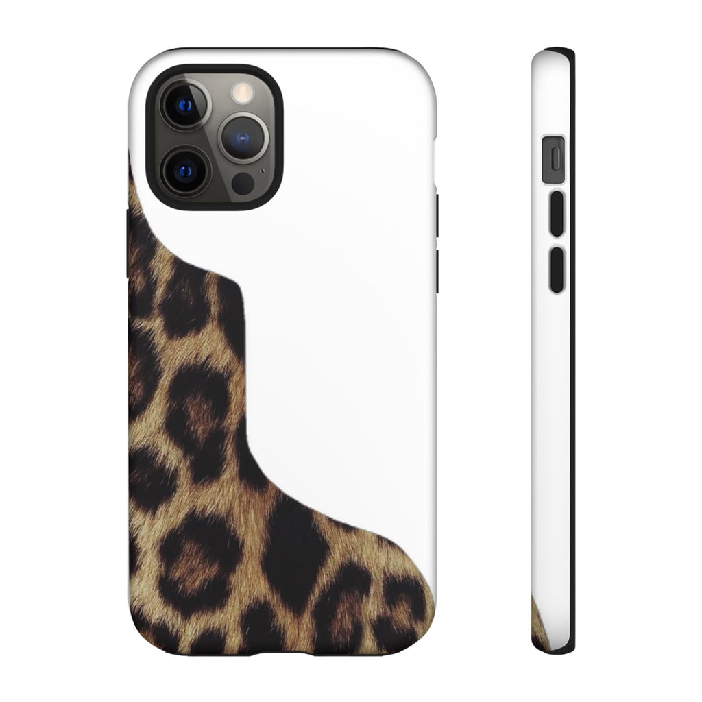 Half Cheetah Print Phone Case