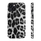 B&W Leopard Phone Case