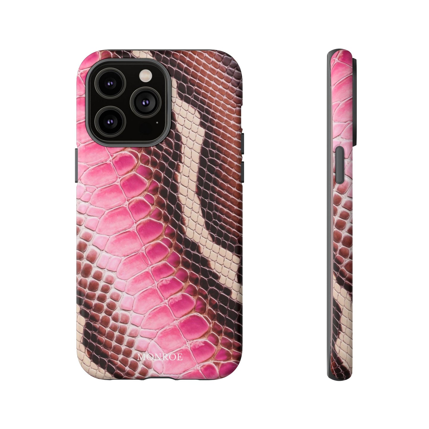 Snake Skin Print Tough Case