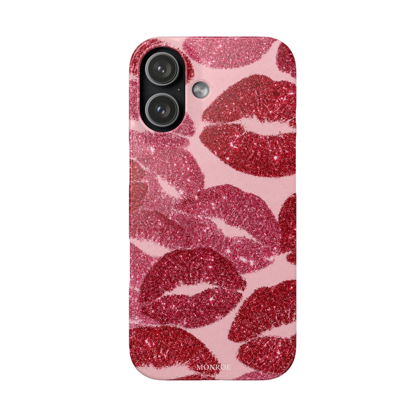 Pink Glitter Kiss Case