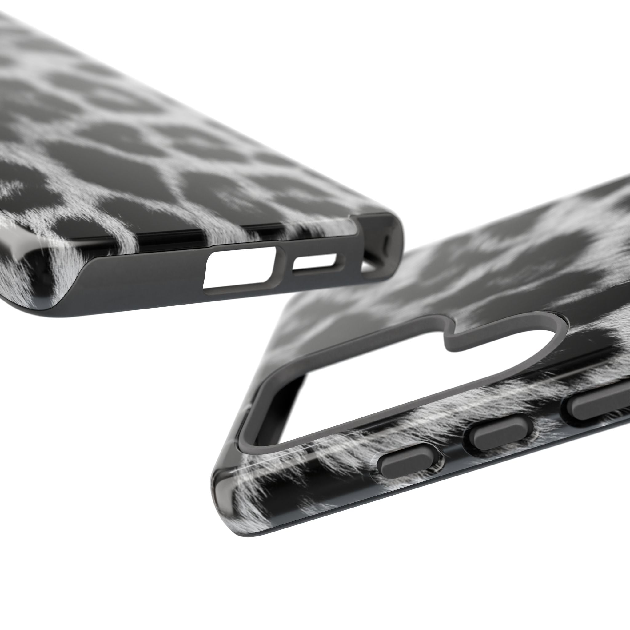 B&W Leopard Phone Case
