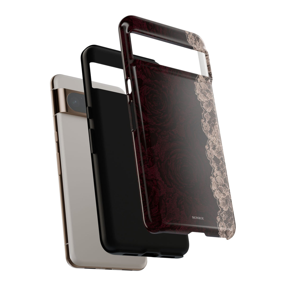 Burgundy Rose Tough Case